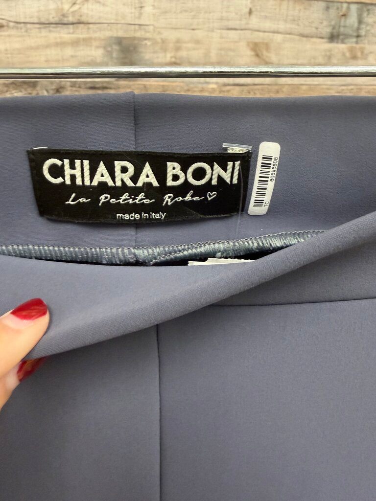 Chiara Boni Slate Knit Flare Pants