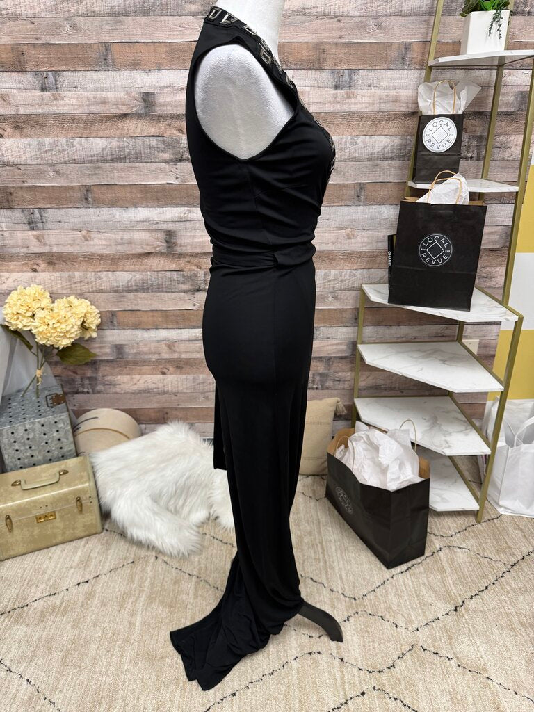 Diane von Furstenberg Sheer Wrap w/Metallic Embellishments