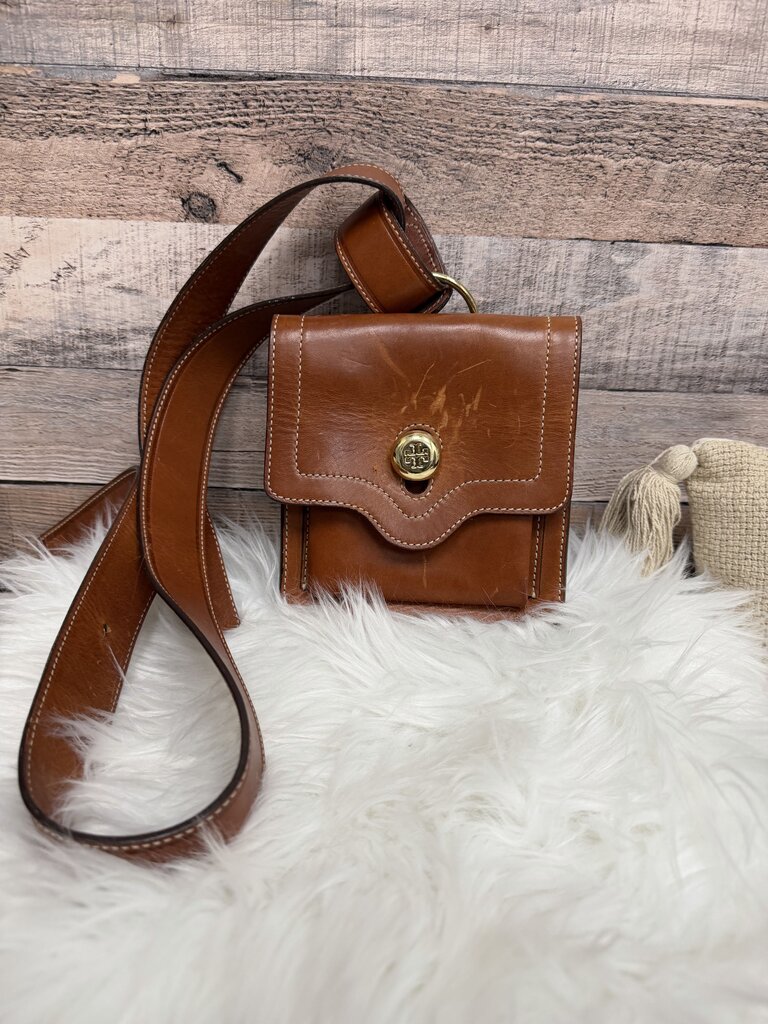 Tory Burch Cognac Small Crossbody