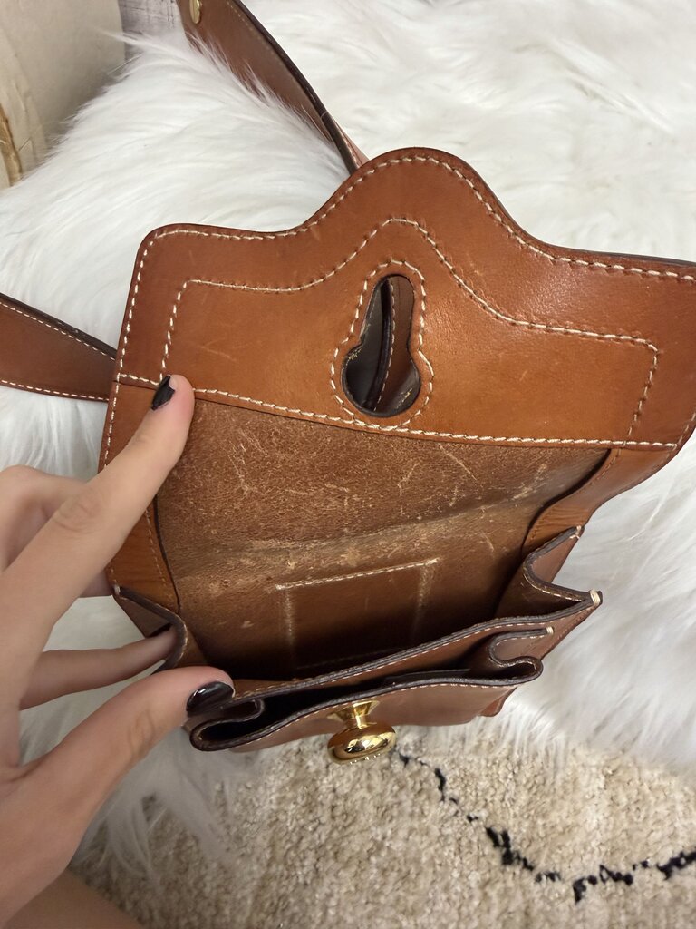 Tory Burch Cognac Small Crossbody