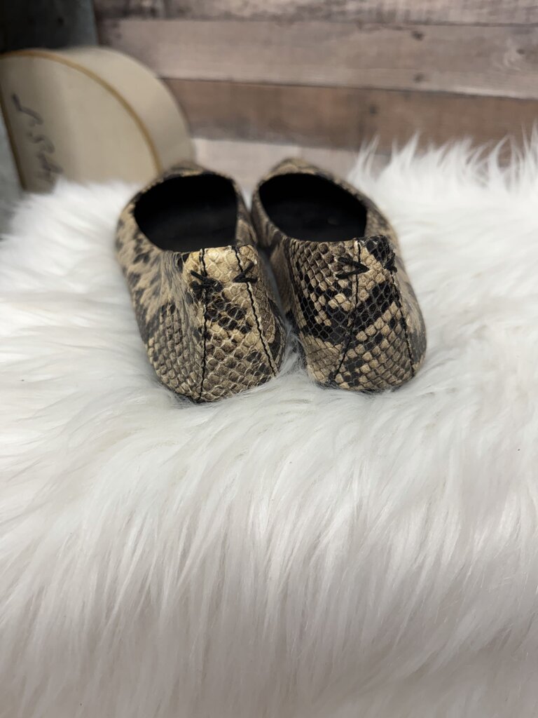 Frye Snakeskin Print Ballet Flats