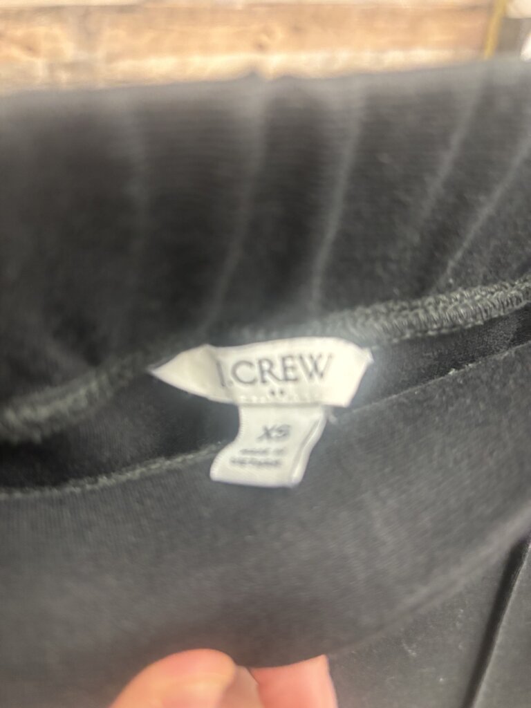 J Crew Black Pull On Dress Pants