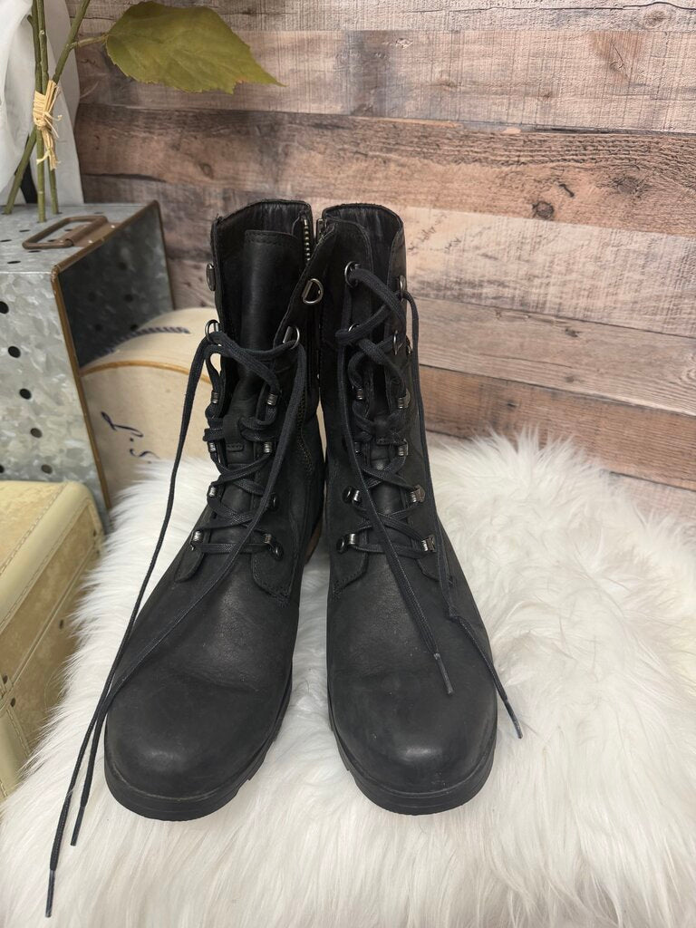 Sorel Chelsea Wedge Black Bootie