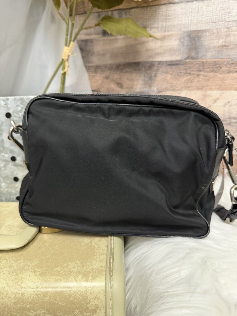Prada Black Nylon Tessuto Shoulder Bag