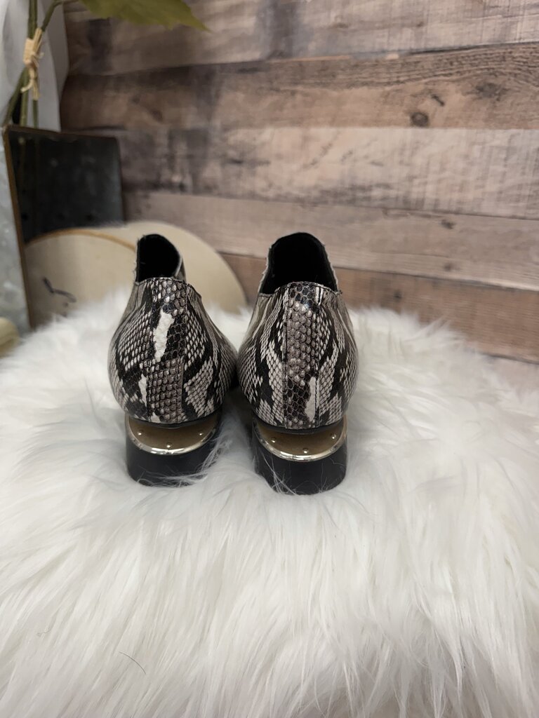 Silent D Black & White Python Ivtay Ankle Boots