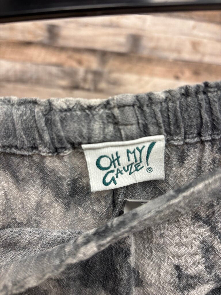 Oh My Gauze! Grey Tie-Dye Joggers