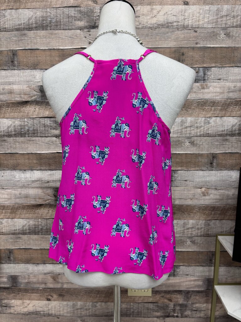 Lilly Pulitzer Pink w/Elephant Print Racerback