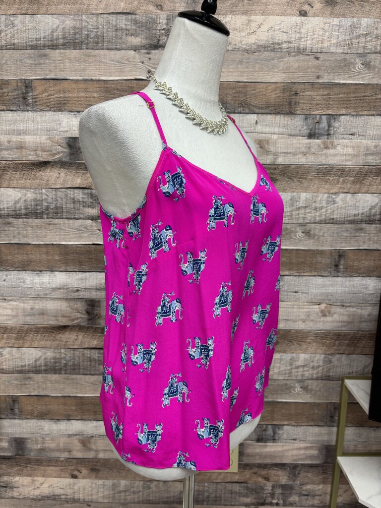 Lilly Pulitzer Pink w/Elephant Print Racerback
