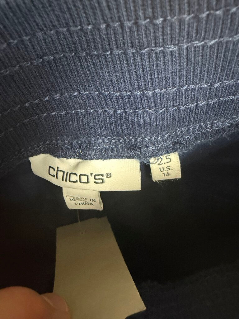 Chico's Navy Cargo Pants