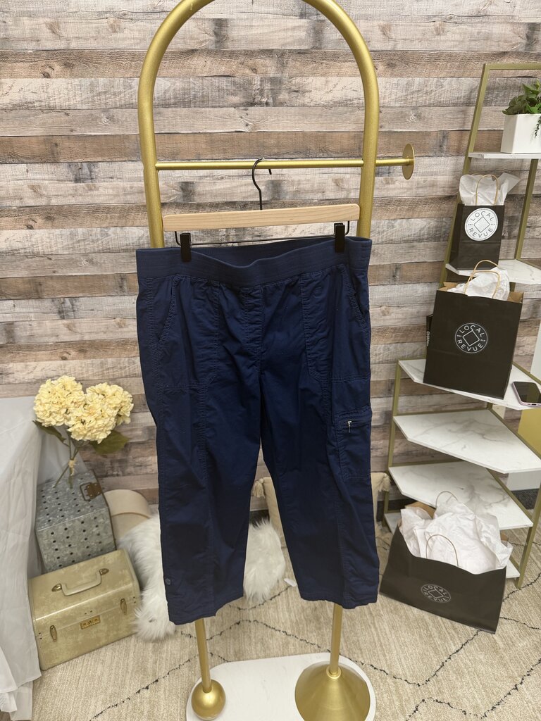 Chico's Navy Cargo Pants