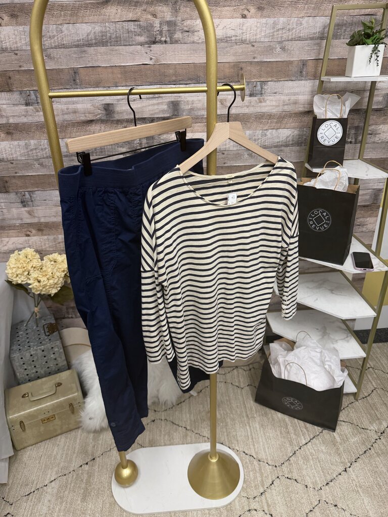 Chico's Navy Cargo Pants