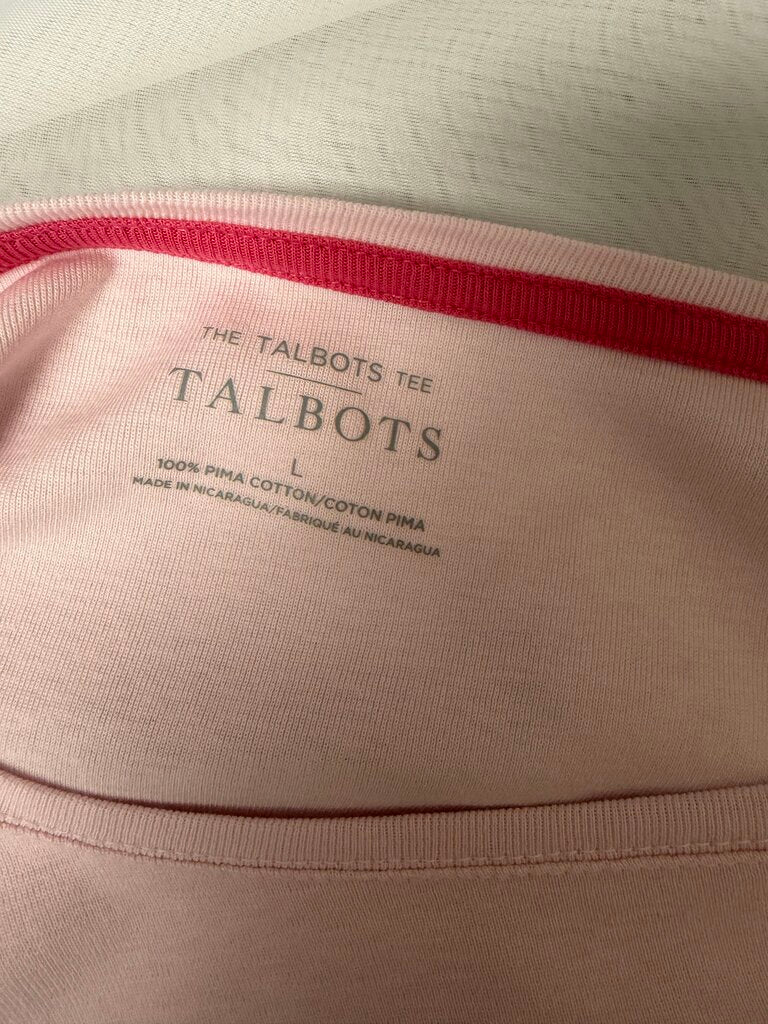 Talbots Pink Long Sleeve