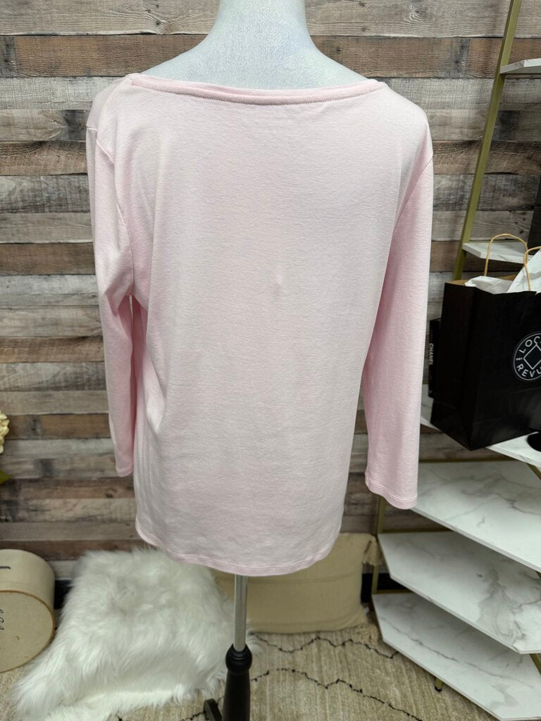 Talbots Pink Long Sleeve