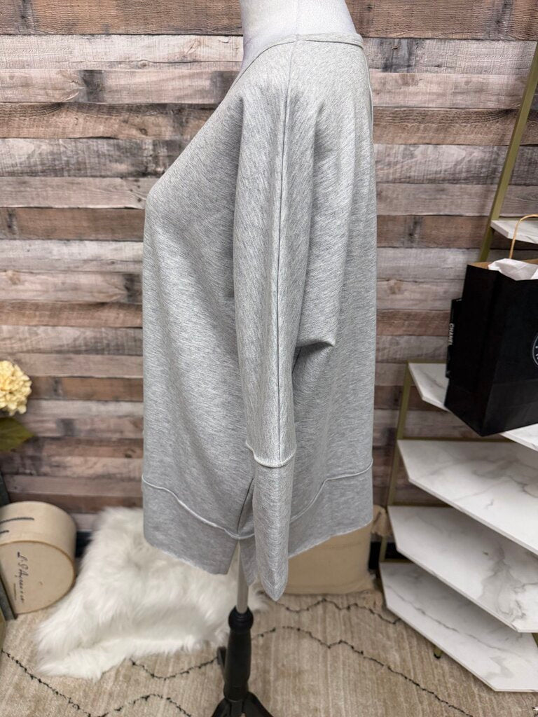 NWT Spanx Grey Dolman Sweatshirt