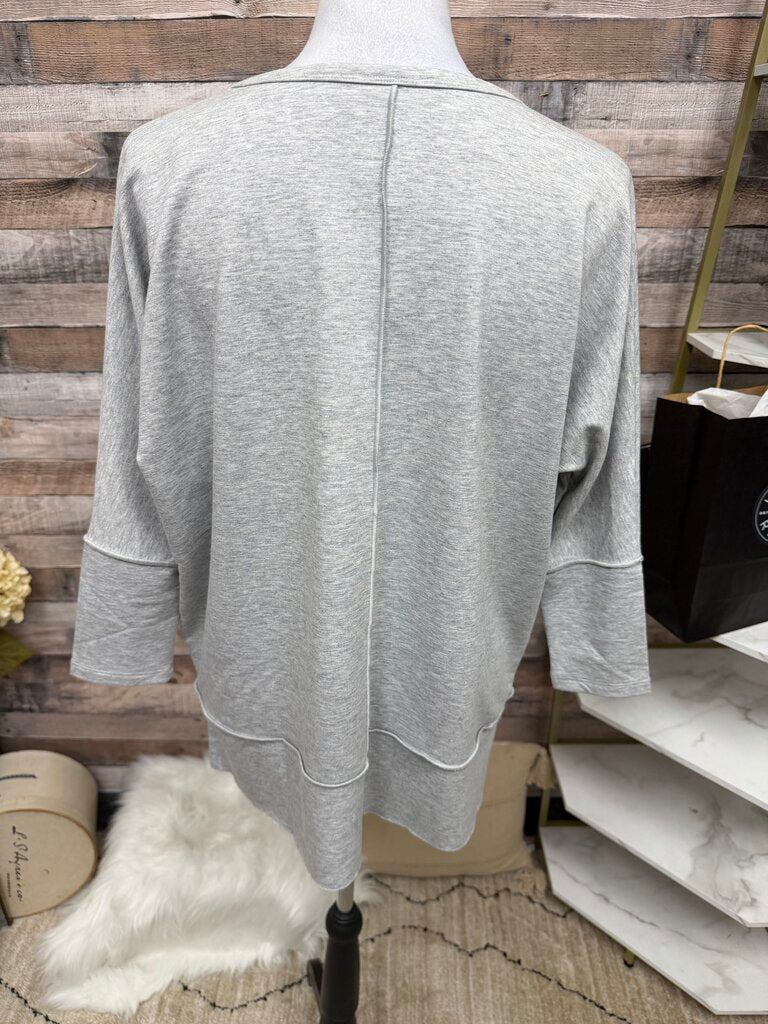 NWT Spanx Grey Dolman Sweatshirt