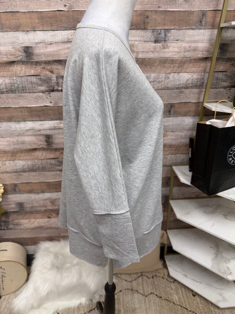 NWT Spanx Grey Dolman Sweatshirt