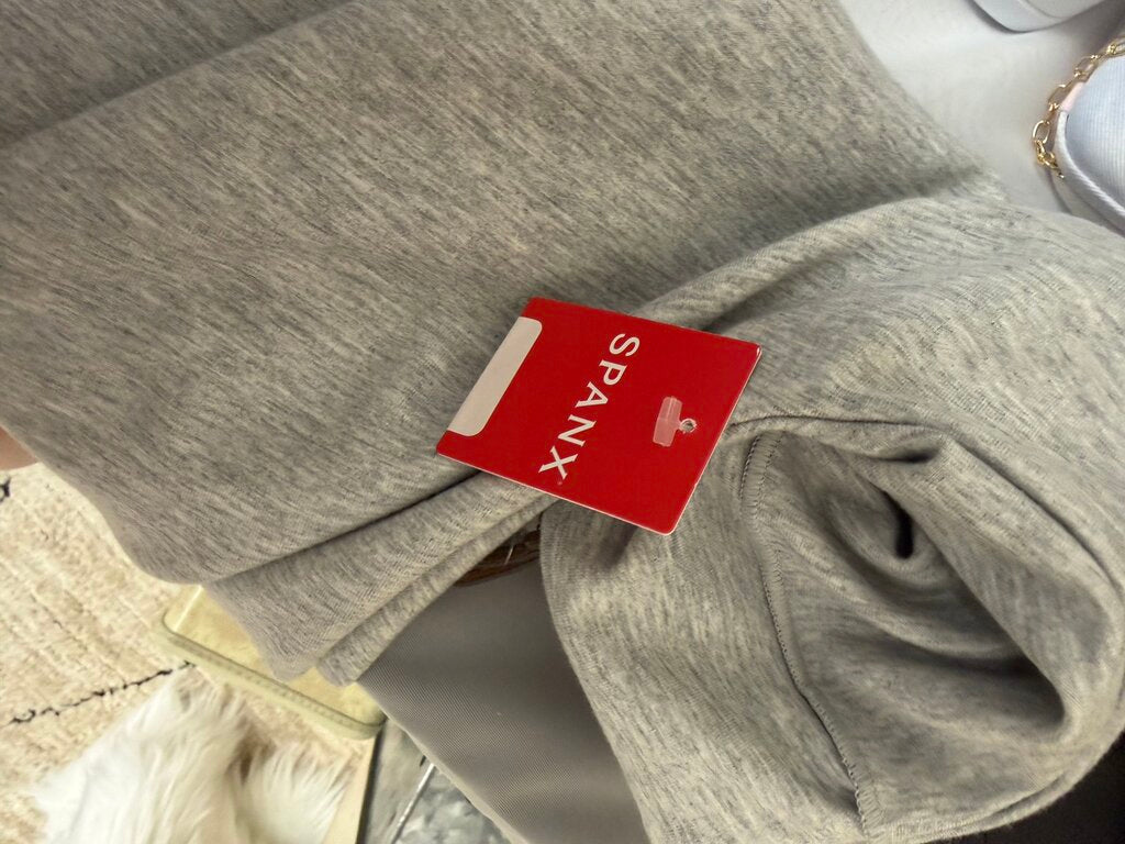 NWT Spanx Grey Dolman Sweatshirt