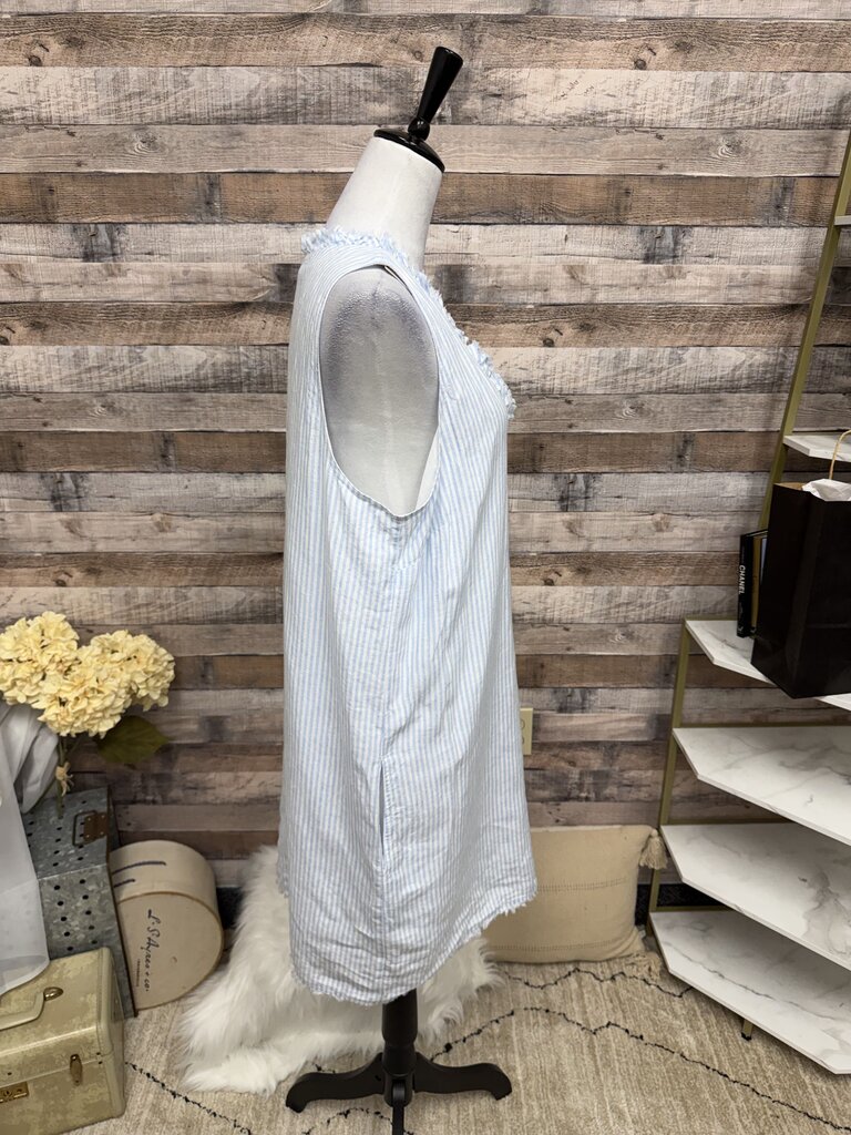 NWT Tommy Bahama Blue & White Stripe Sleeveless Sheath