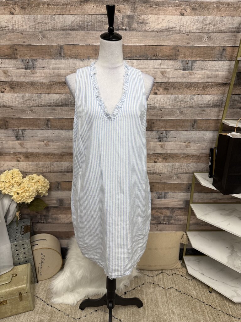 NWT Tommy Bahama Blue & White Stripe Sleeveless Sheath