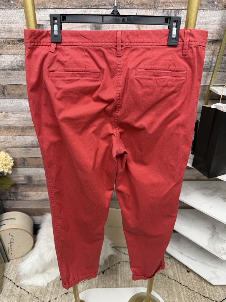 Talbots Coral Cotton Chino
