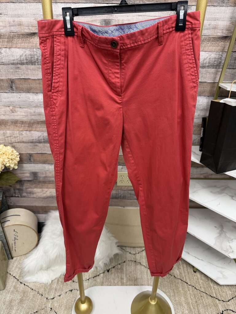 Talbots Coral Cotton Chino