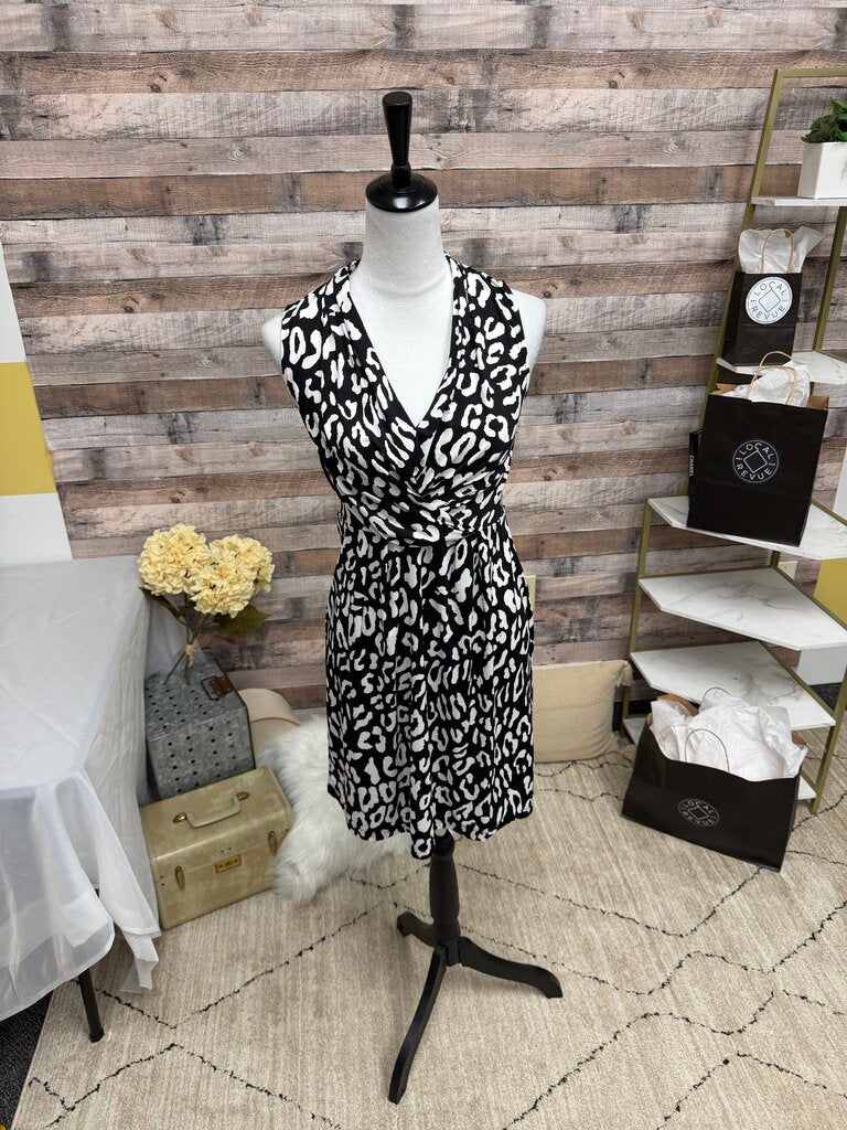 INC International Conepts Black & White Dress