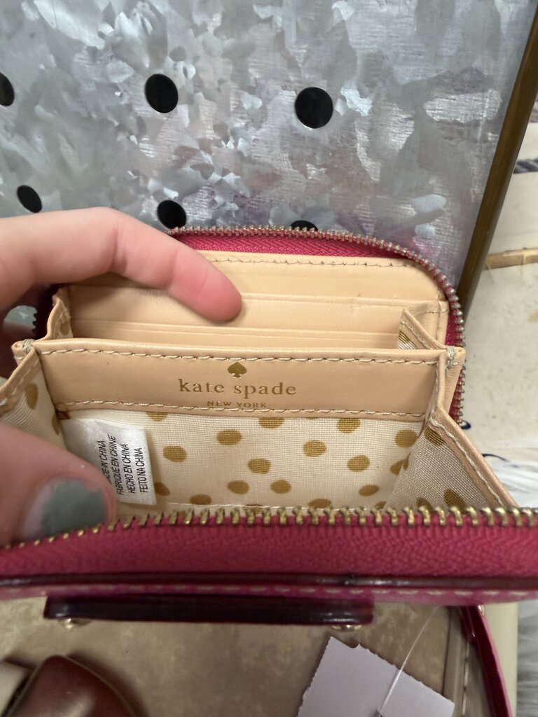 Kate Spade Fuchsia Change Purse
