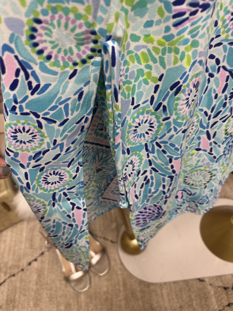 Lilly Pulitzer Aqua & Turquoise Romper