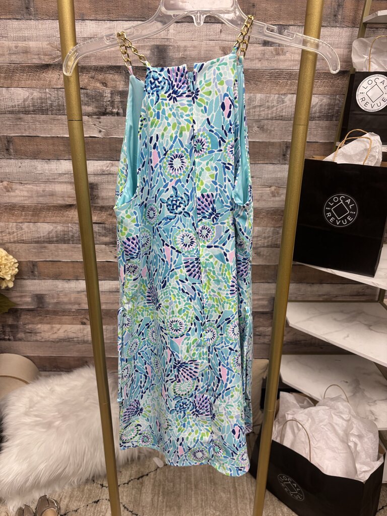 Lilly Pulitzer Aqua & Turquoise Romper