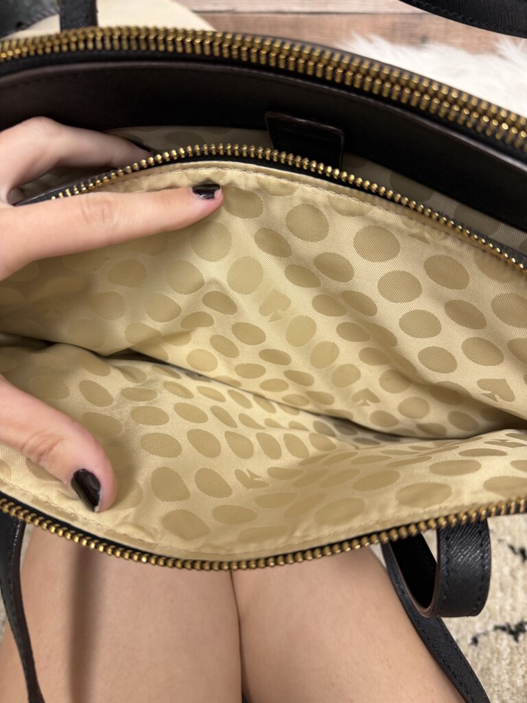 Kate Spade Black Shoulder Tote