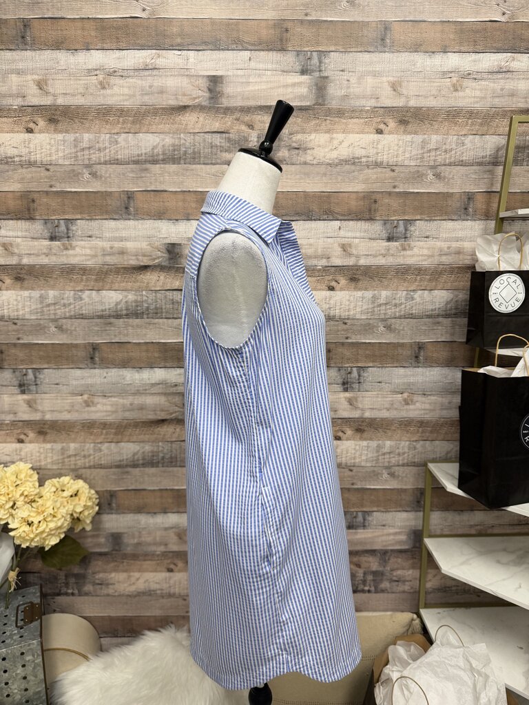 Vineyard Vines Blue & White Stripe Button Down