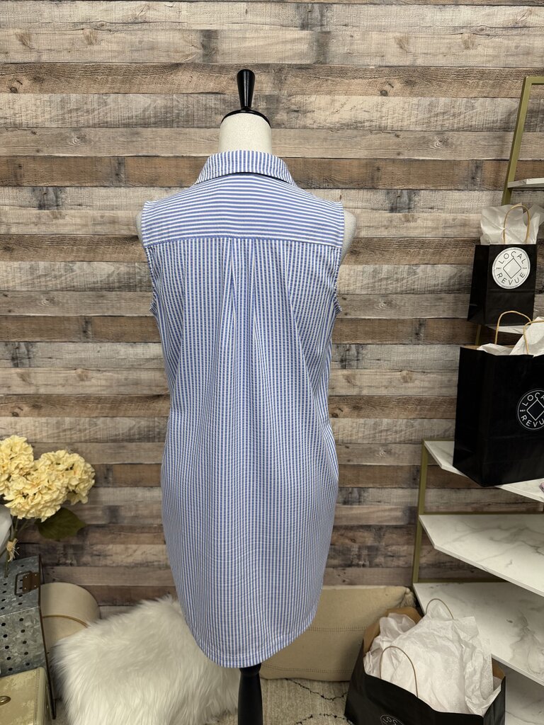 Vineyard Vines Blue & White Stripe Button Down