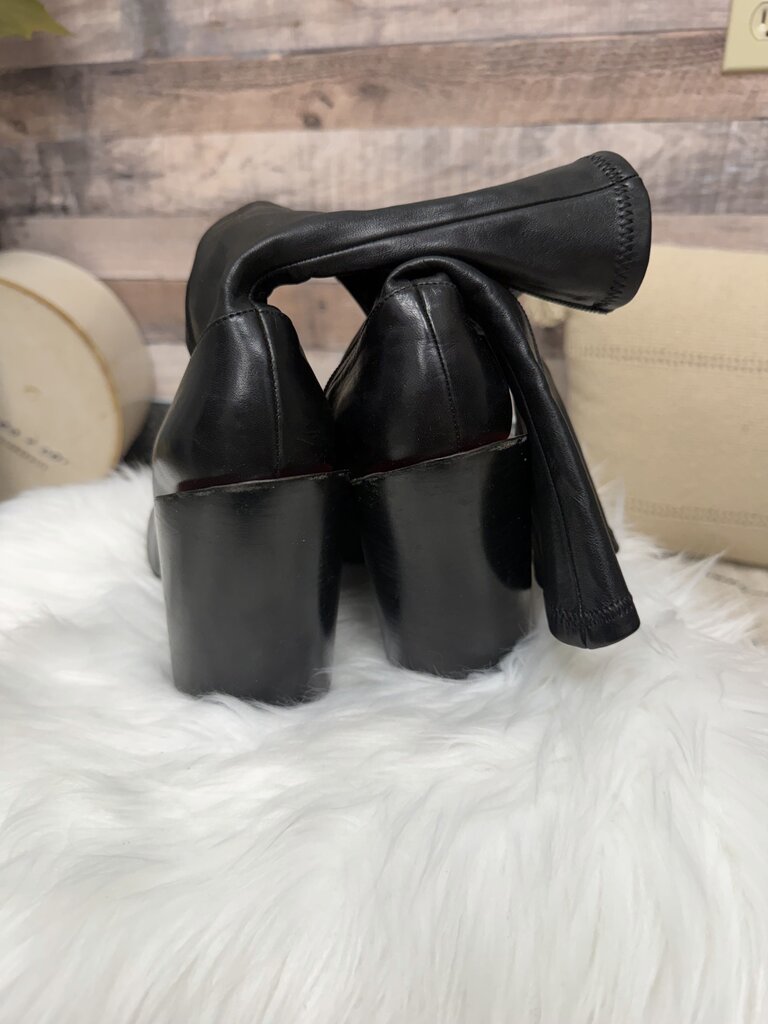 Givenchy Black Sock Bootie w/Block Heel