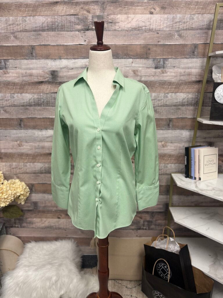 Brooks Brothers Green Button Down