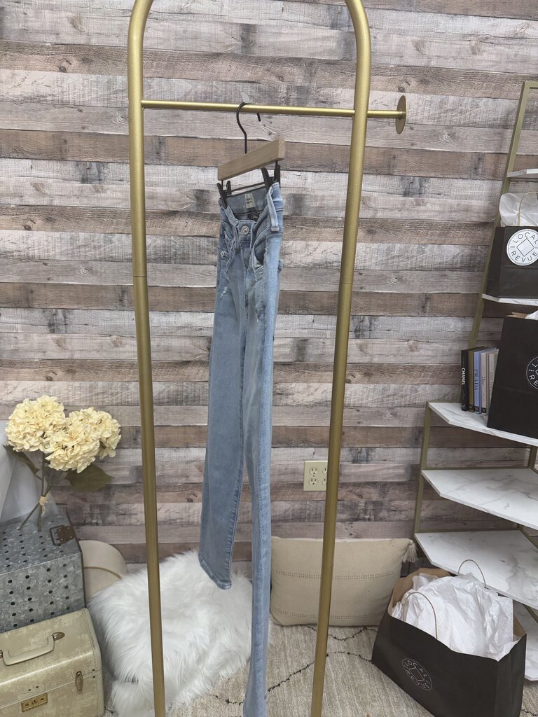 Citizens of Humanity Light Wash Distressed Ella Denim