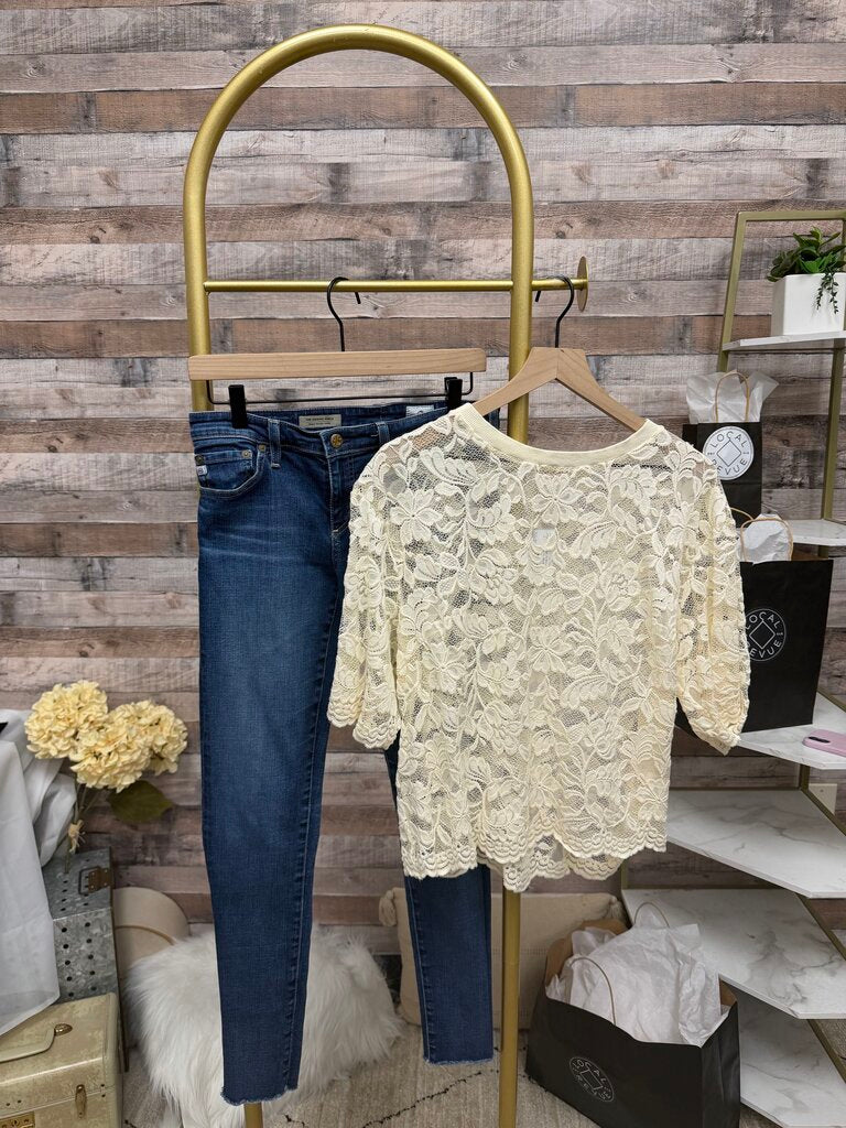 Adriano Goldschmied Medium Wash Skinny Ankle Jeans