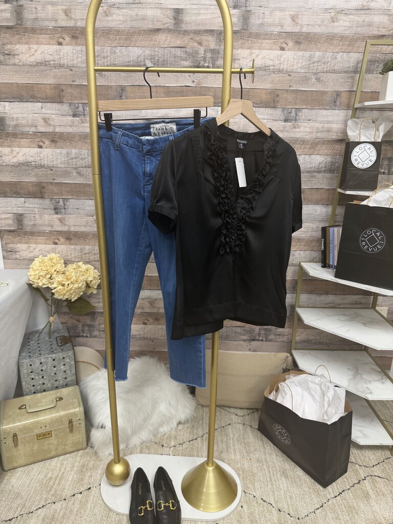 Frank & Eileen Wicklow Medium Wash Cropped Skinny Jeans