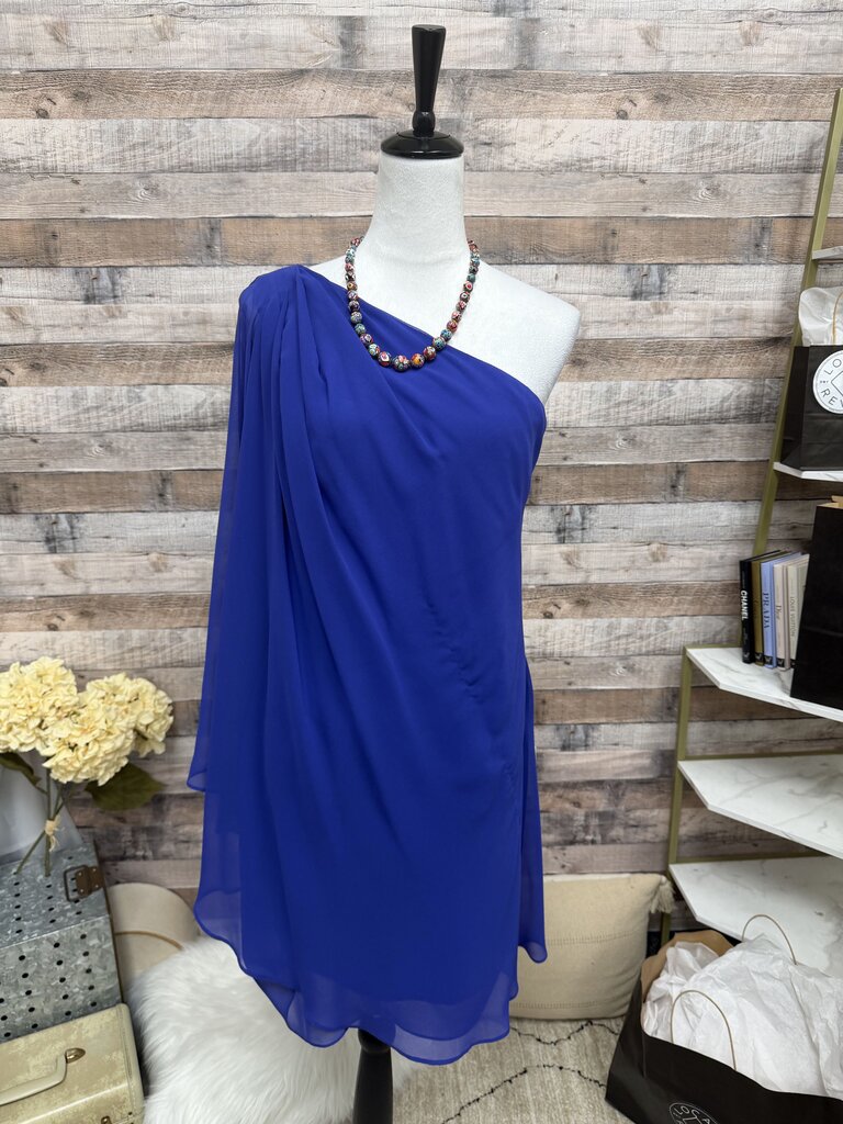 Ralph Lauren One Shoulder Dress