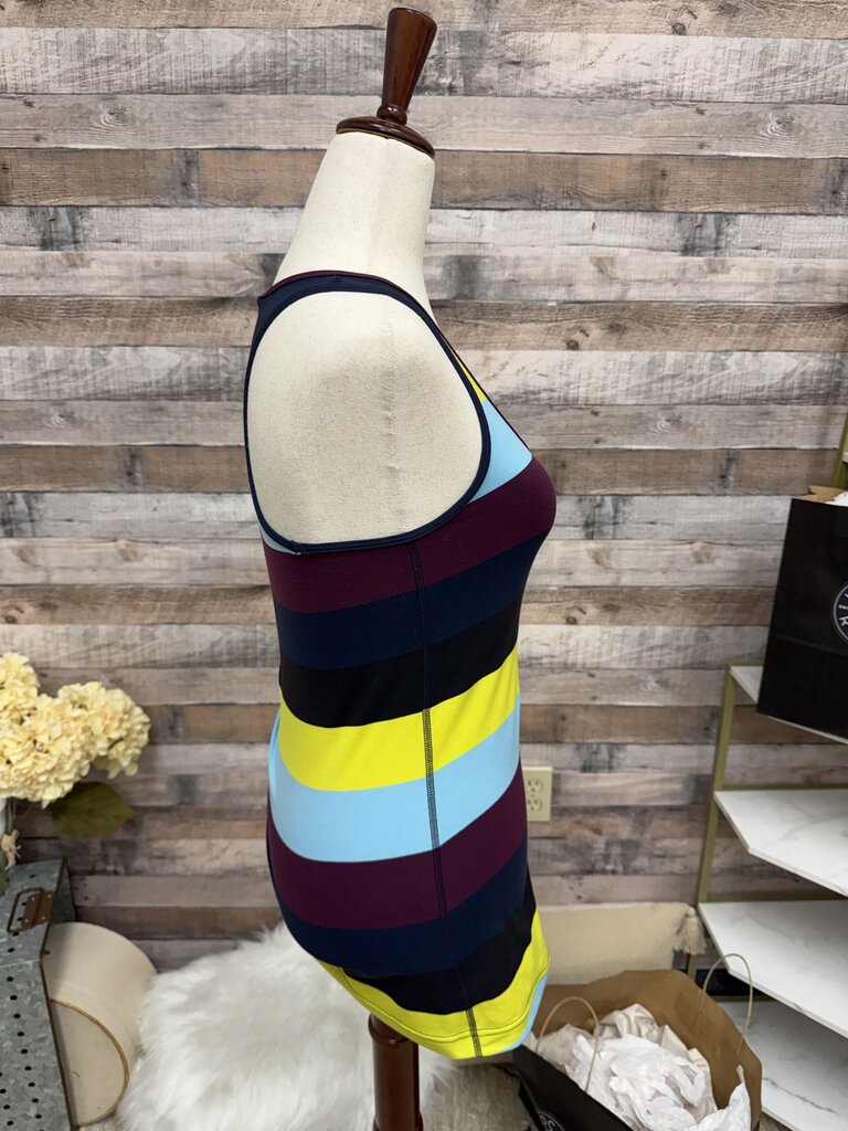 Lululemon Cool Racerback Stripped Tank Top