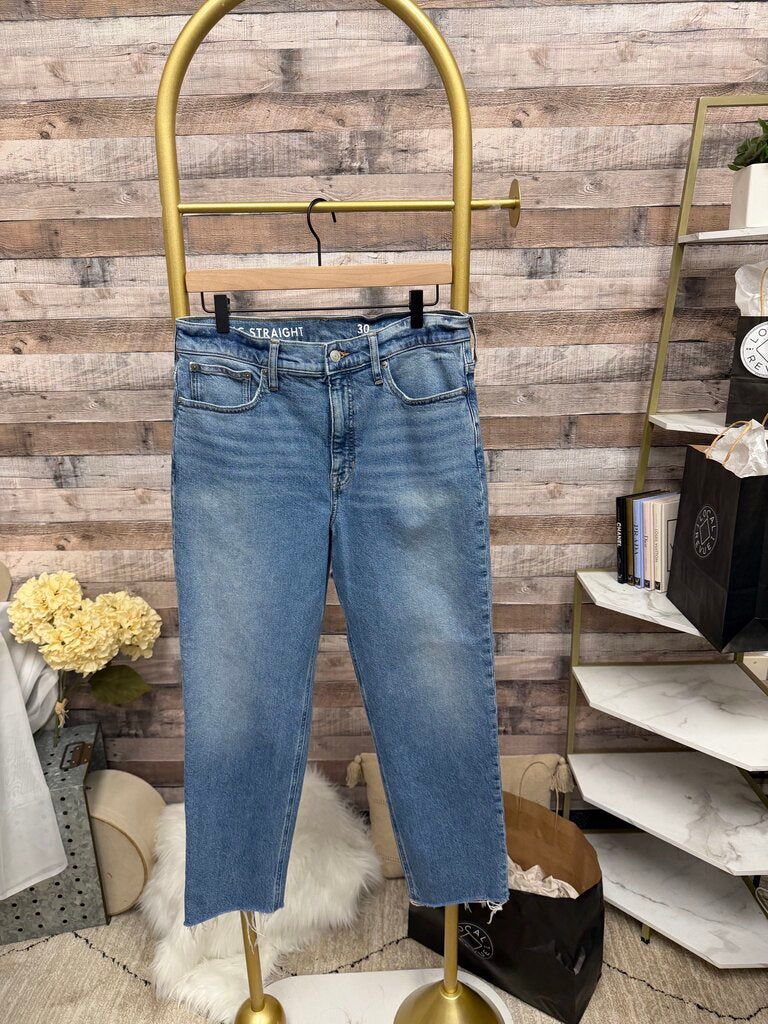 J.Crew Classic Straight Medium Wash Jeans