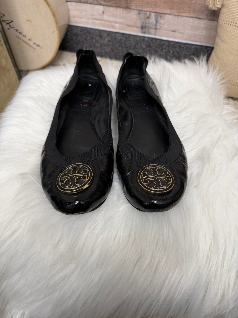 Tory Burch Caroline Patent Leather Ballet Flats