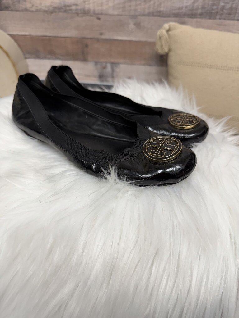 Tory Burch Caroline Patent Leather Ballet Flats