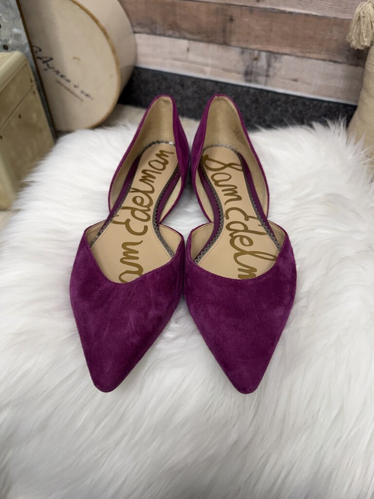 Sam Edelman Suede Pointed-Toe Flats