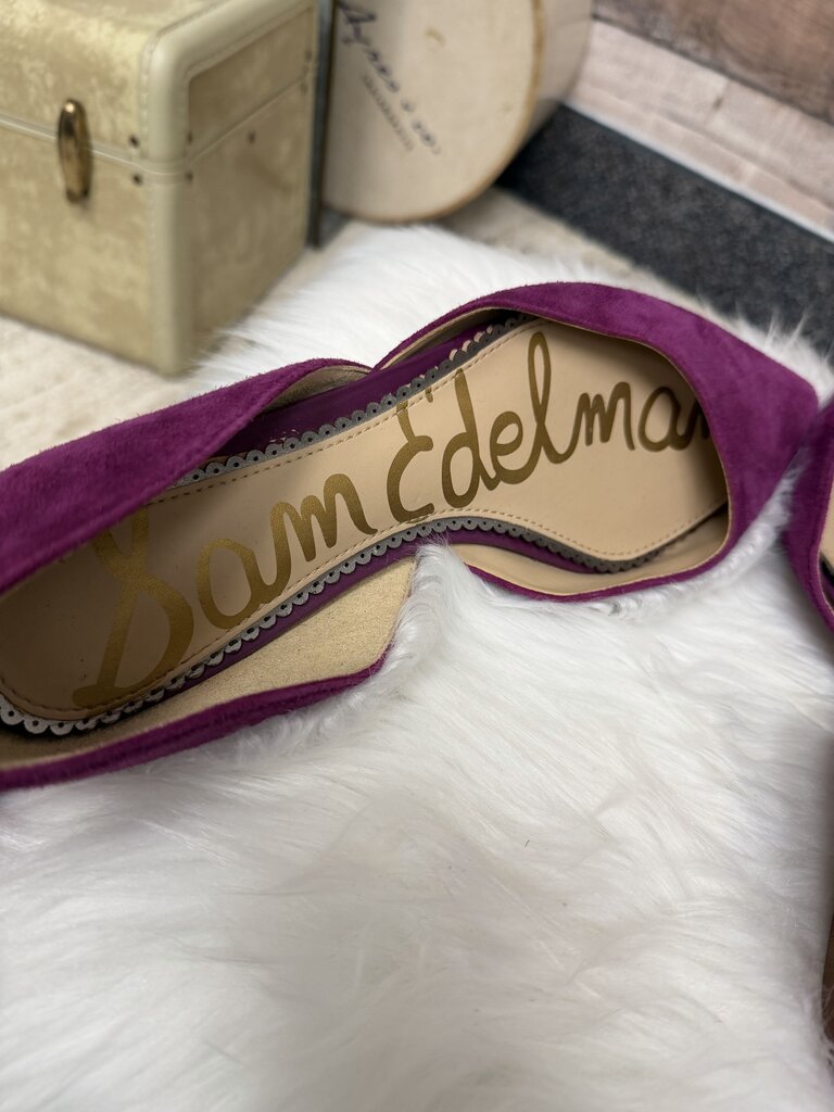 Sam Edelman Suede Pointed-Toe Flats