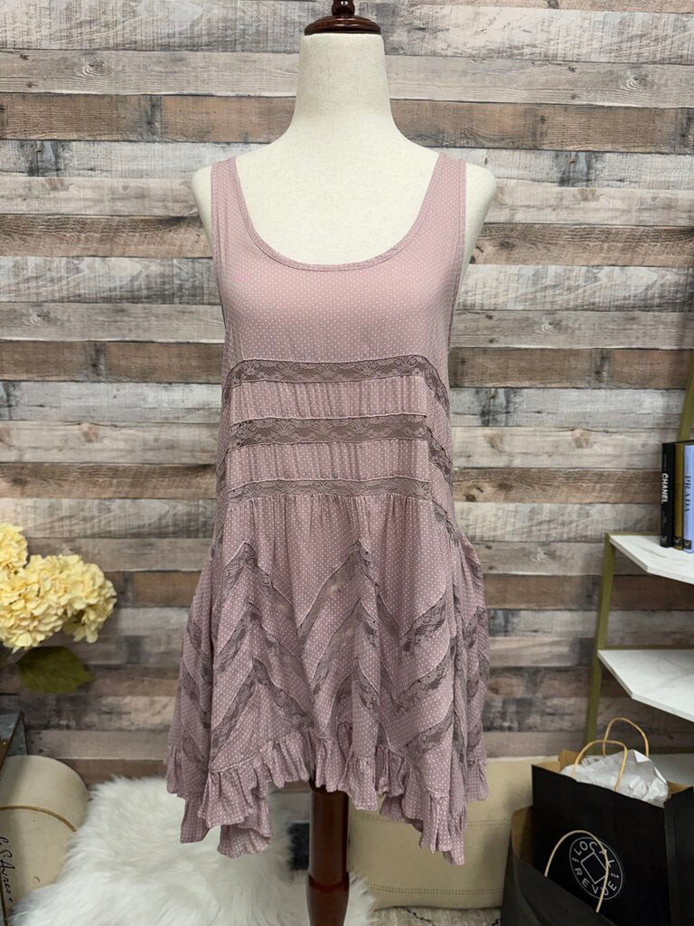 NWT Free People Intimately Rose Lace Slip Dress