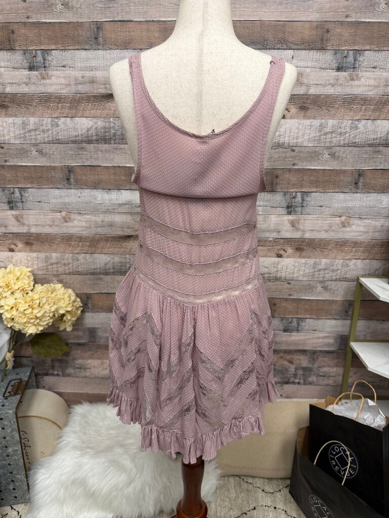 NWT Free People Intimately Rose Lace Slip Dress
