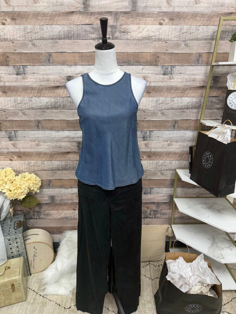 Gap Blue Tencel Sleeveless Tank