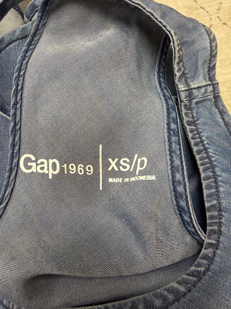 Gap Blue Tencel Sleeveless Tank