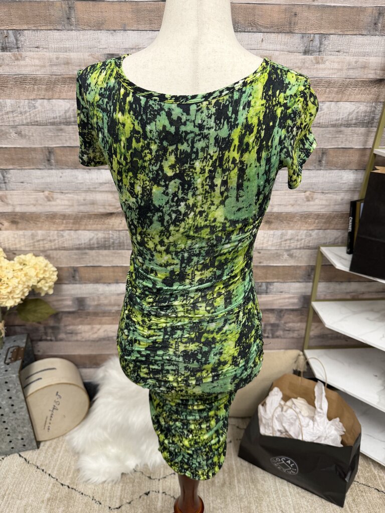 BCBGMaxAzria Mesh Bodycon Dress