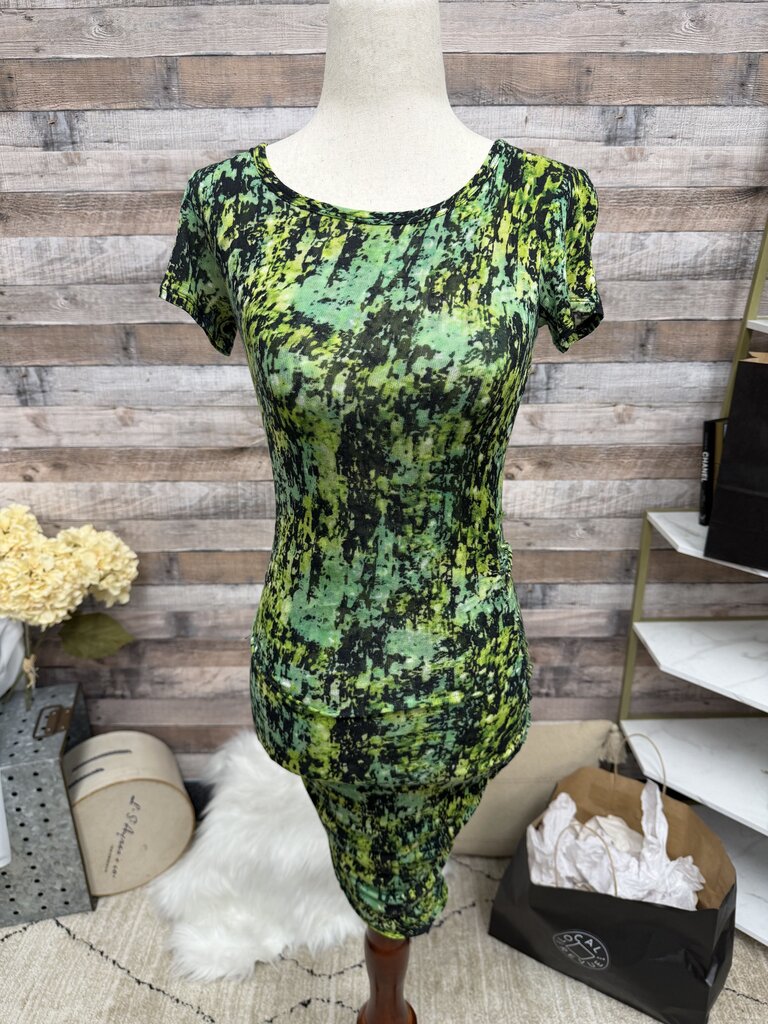 BCBGMaxAzria Mesh Bodycon Dress